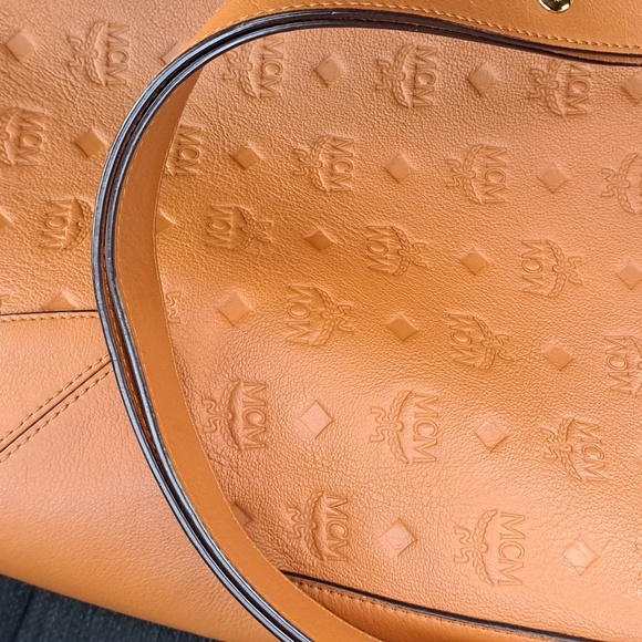Brown Monogram Shoulder Bag MCM - Picture 6 of 16
